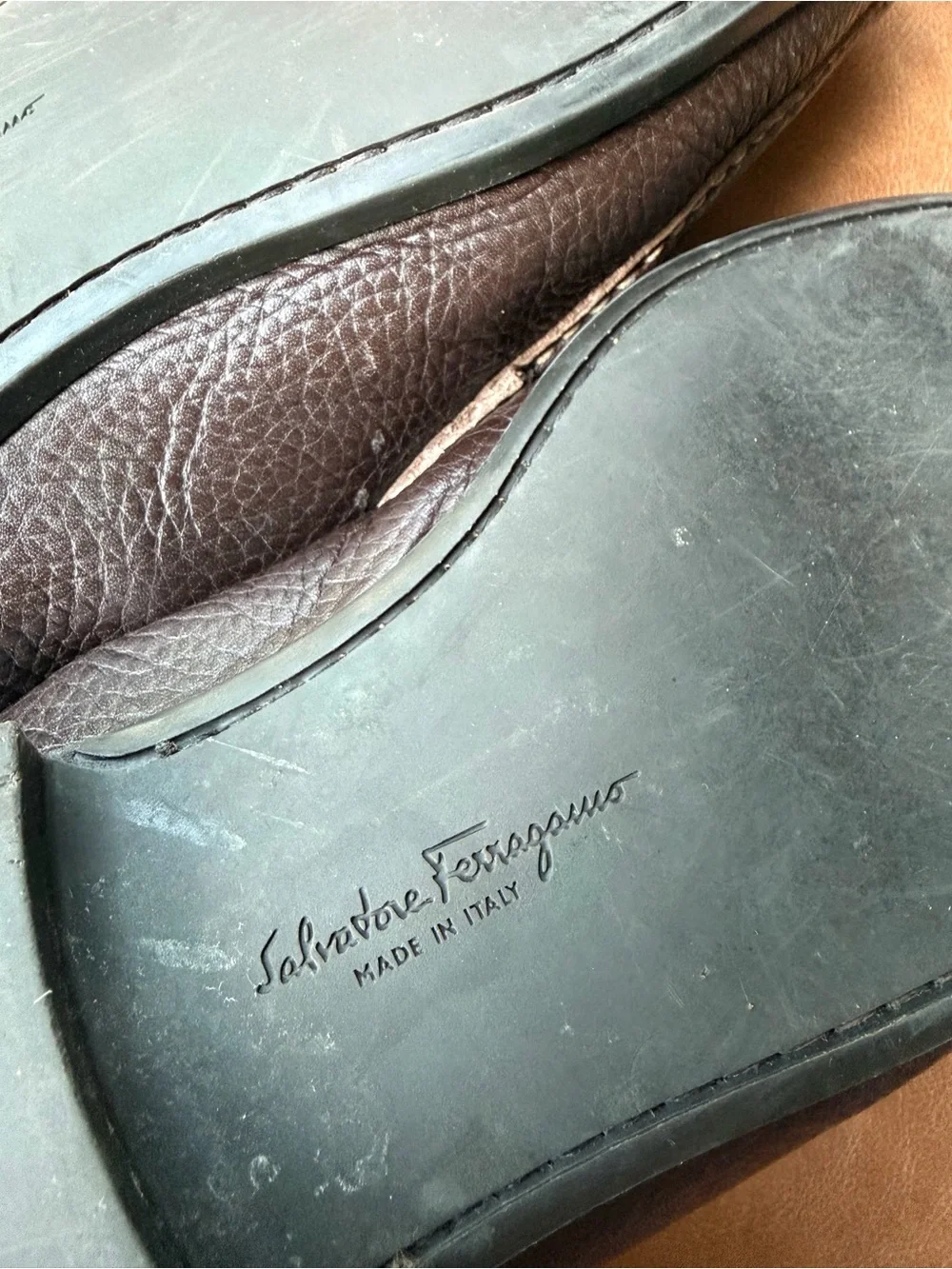 Salvatore Ferragamo Grandioso Gancini Bit Leather Loafers